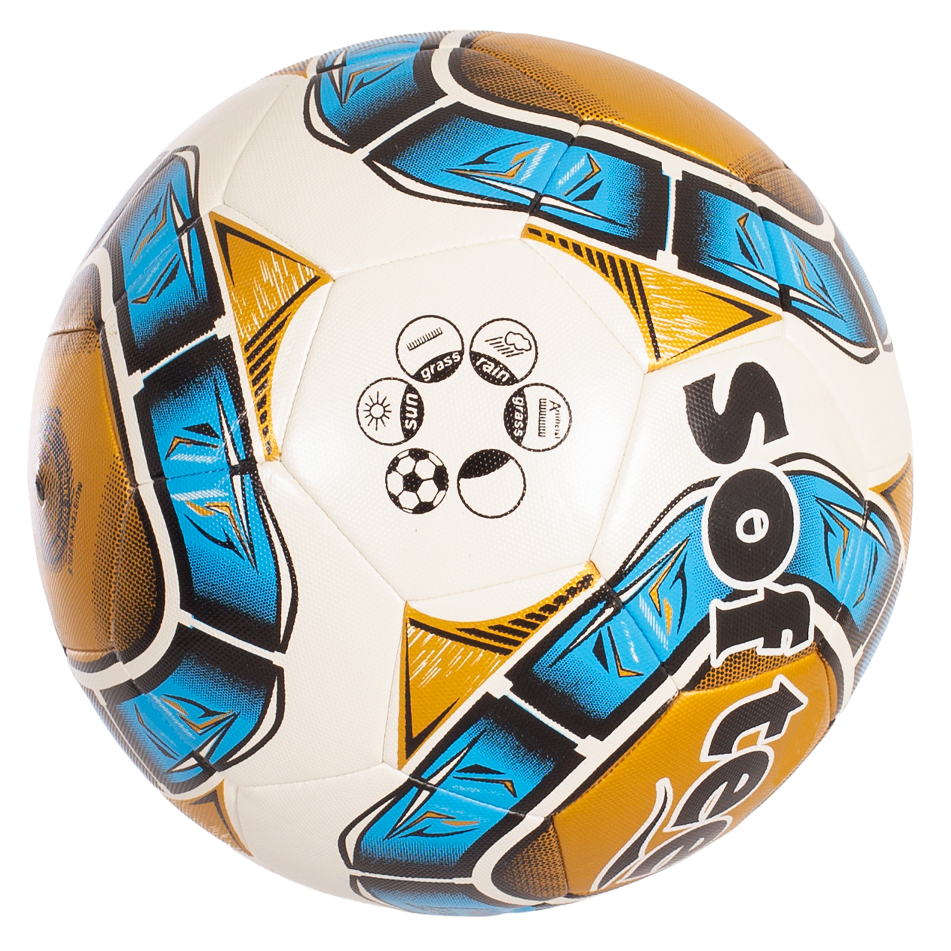 BALÓN FÚTBOL SOFTEE ZAFIRO - Imagen 4