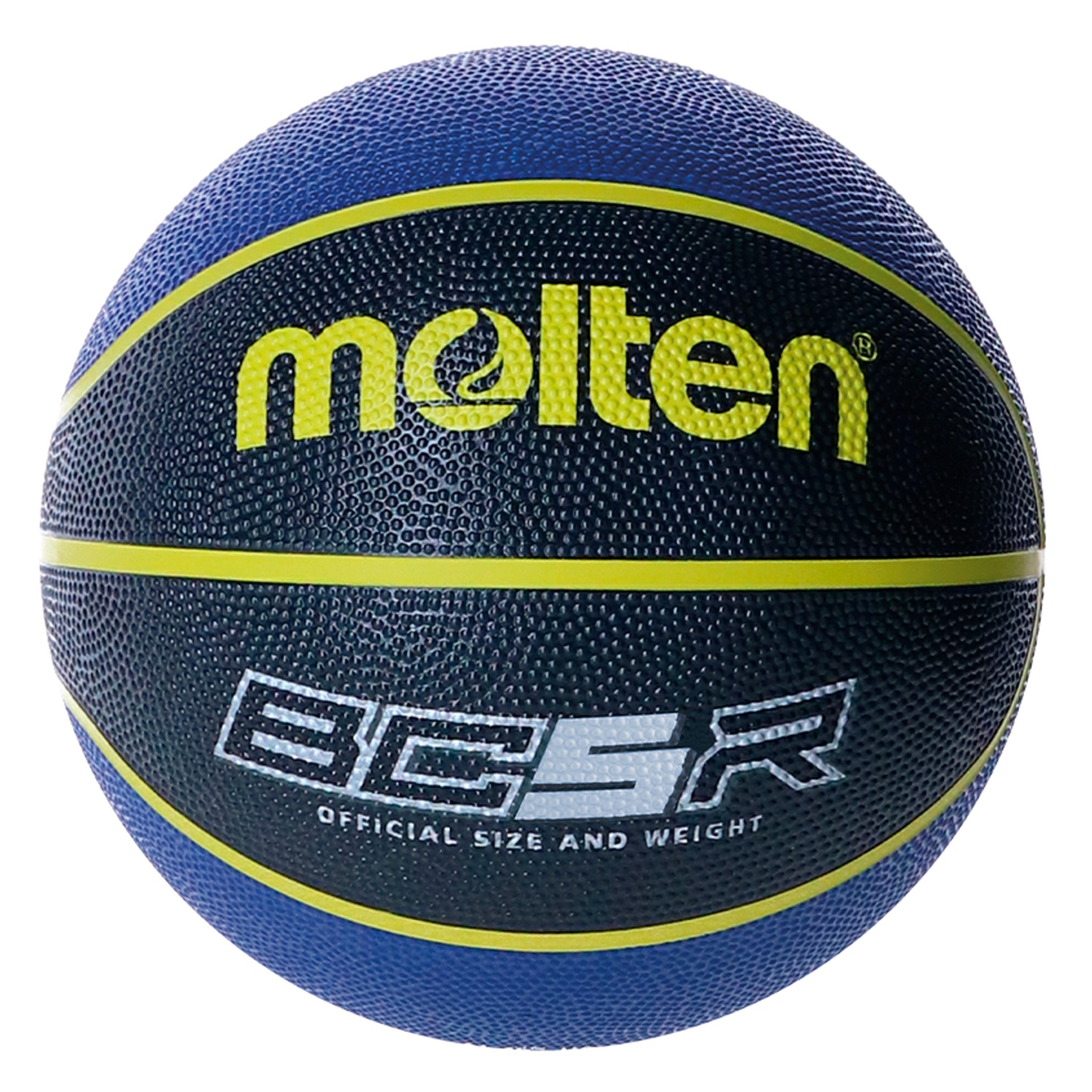 BALÓN MOLTEN BALONCESTO BCR2 TALLA 5 AZUL/NEGRO - Imagen 2