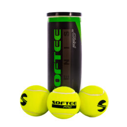 BOTE 3 PELOTAS TENIS SOFTEE PRO - Imagen 6