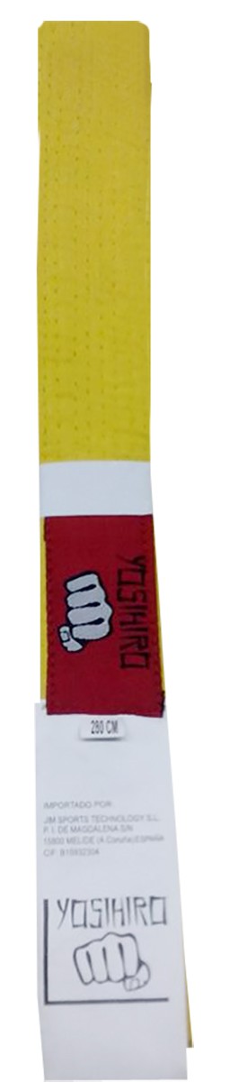 CINTURON KARATE/JUDO YOSIHIRO 100% ALGODON - Imagen 12