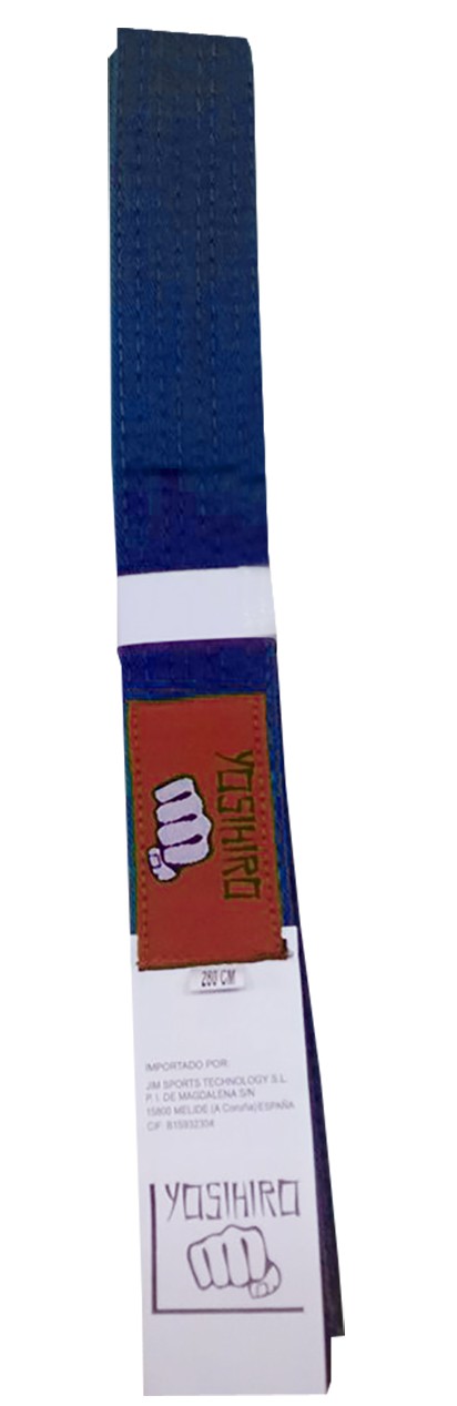 CINTURON KARATE/JUDO YOSIHIRO 100% ALGODON - Imagen 4