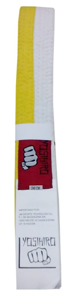 CINTURON KARATE/JUDO YOSIHIRO 100% ALGODON - Imagen 10