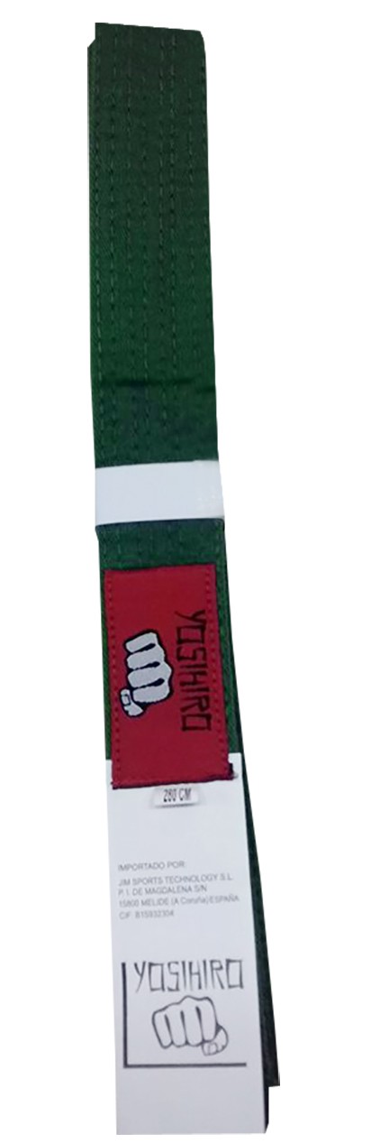 CINTURON KARATE/JUDO YOSIHIRO 100% ALGODON - Imagen 9