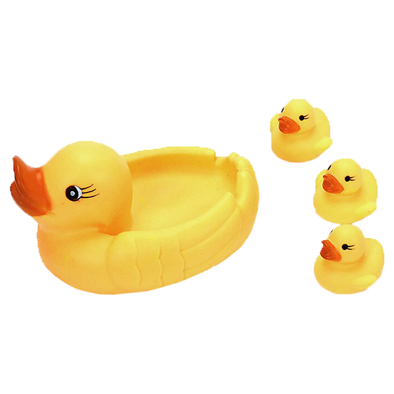 FAMILIA DE PATOS DE GOMA - Imagen 2
