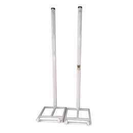 JUEGO POSTES VOLEIBOL TRASLADABLES ALUMINIO Ø 90MM - Imagen 2