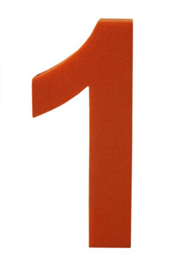 LOTE 5 MINITAPICES NUMEROS COLORES VARIADOS - Imagen 3