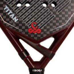 PACK PALA DE PÁDEL VIBOR-A TITAN 12K RED - Imagen 9