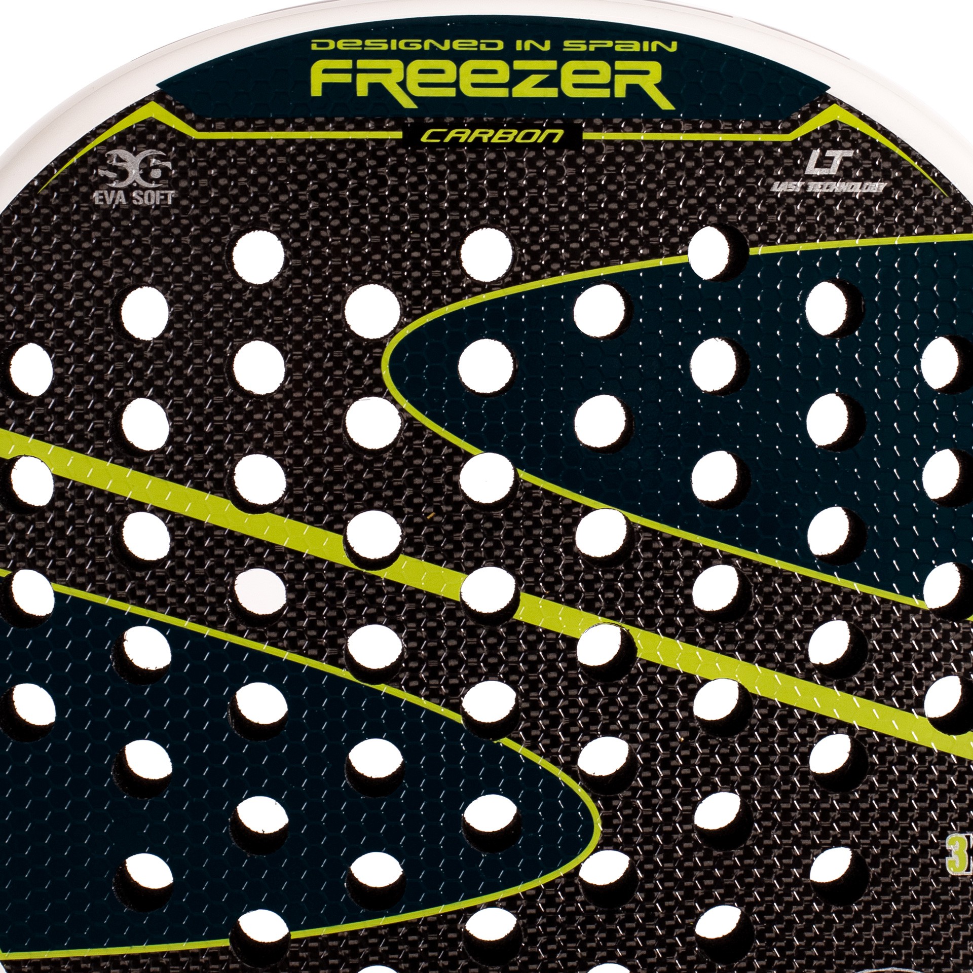 PALA DE PÁDEL SOFTEE FREEZER CARBON 3K PETROL - Imagen 6