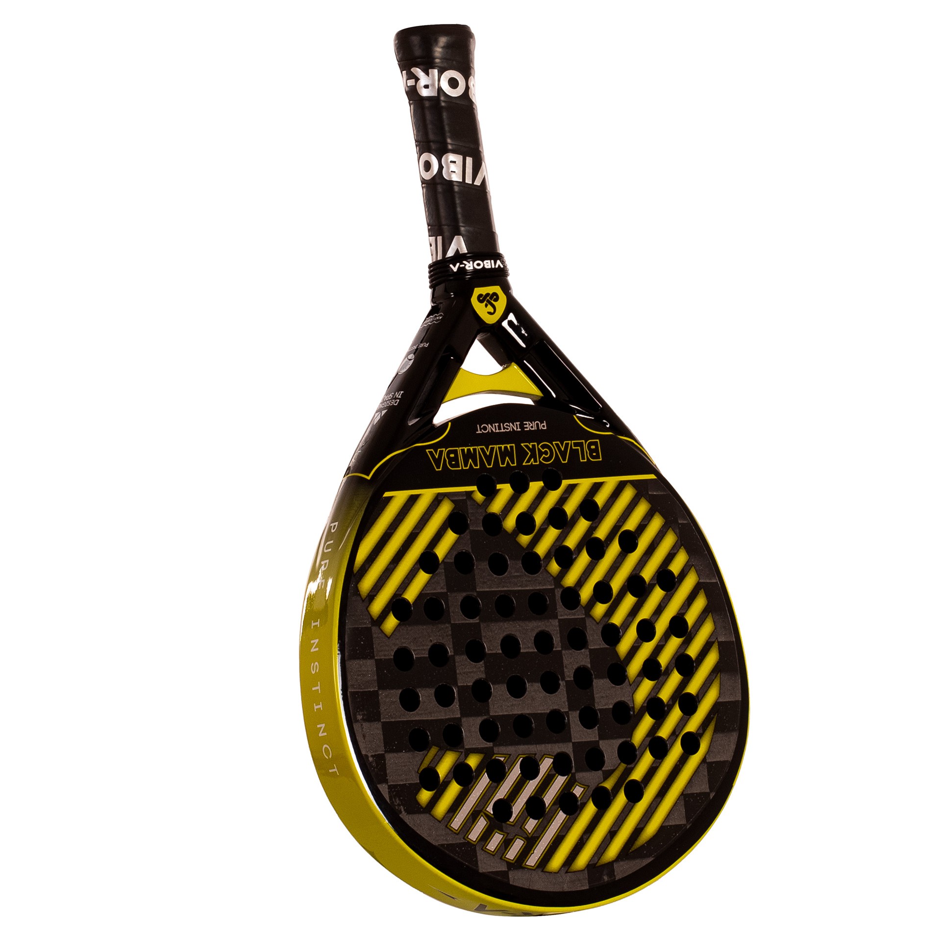 PALA DE PÁDEL VIBOR-A BLACK MAMBA EVO PRO BLACK - Imagen 5