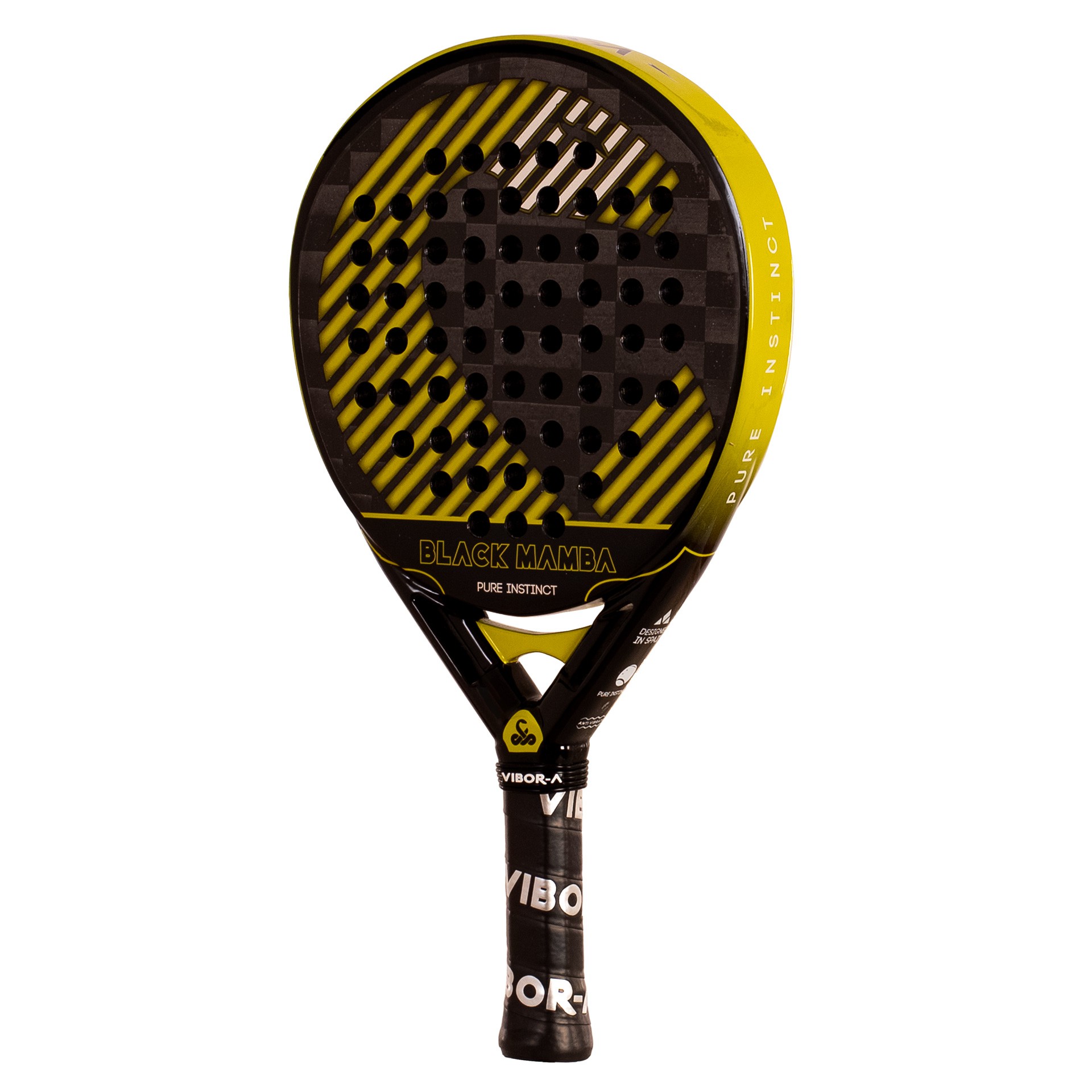 PALA DE PÁDEL VIBOR-A BLACK MAMBA EVO PRO BLACK - Imagen 7