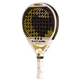 PALA DE PÁDEL VIBOR-A BLACK MAMBA EVO PRO WHITE - Imagen 5