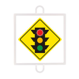PANEL DE SEÑALIZACIÓN TRÁFICO DE ADVERTENCIA Nº 1 (SEMÁFORO ROJO) - Imagen 2