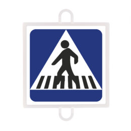 PANEL DE SEÑALIZACIÓN TRÁFICO DE INDICACIÓN Nº 3 (PASO PEATONES) - Imagen 2