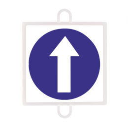 PANEL DE SEÑALIZACIÓN TRÁFICO DE OBLIGACIÓN Nº 1 (SENTIDO) - Imagen 2