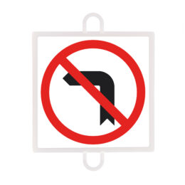 PANEL DE SEÑALIZACIÓN TRÁFICO DE PROHIBICIÓN Nº 5 (GIRA IZQA) - Imagen 2