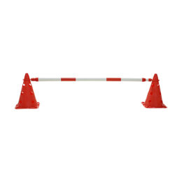 PICA PARA VALLA EXTENSIBLE ROJO/BLANCO - Imagen 6