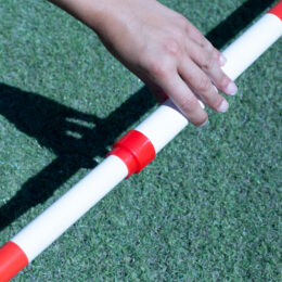 PICA PARA VALLA EXTENSIBLE ROJO/BLANCO - Imagen 5