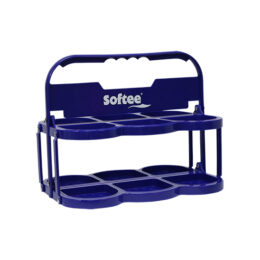 PORTABOTELLAS PLEGABLE DELUXE PARA 6 BOTELLAS - Imagen 2
