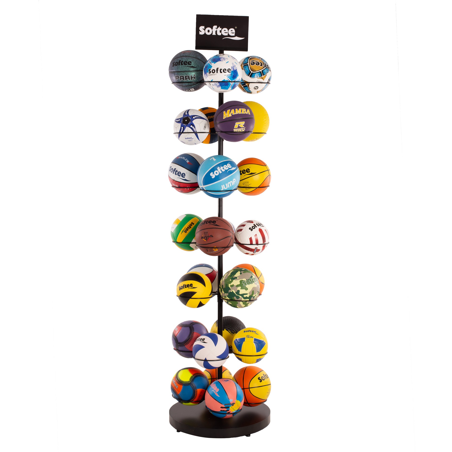 RACK EXPOSITOR BALONES ESTILO ÁRBOL ROTATIVO - Imagen 2