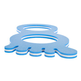 TAPIZ CON FORMA PIE 3CM BICOLOR - Imagen 2