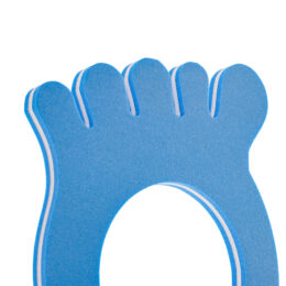 TAPIZ CON FORMA PIE 3CM BICOLOR - Imagen 4