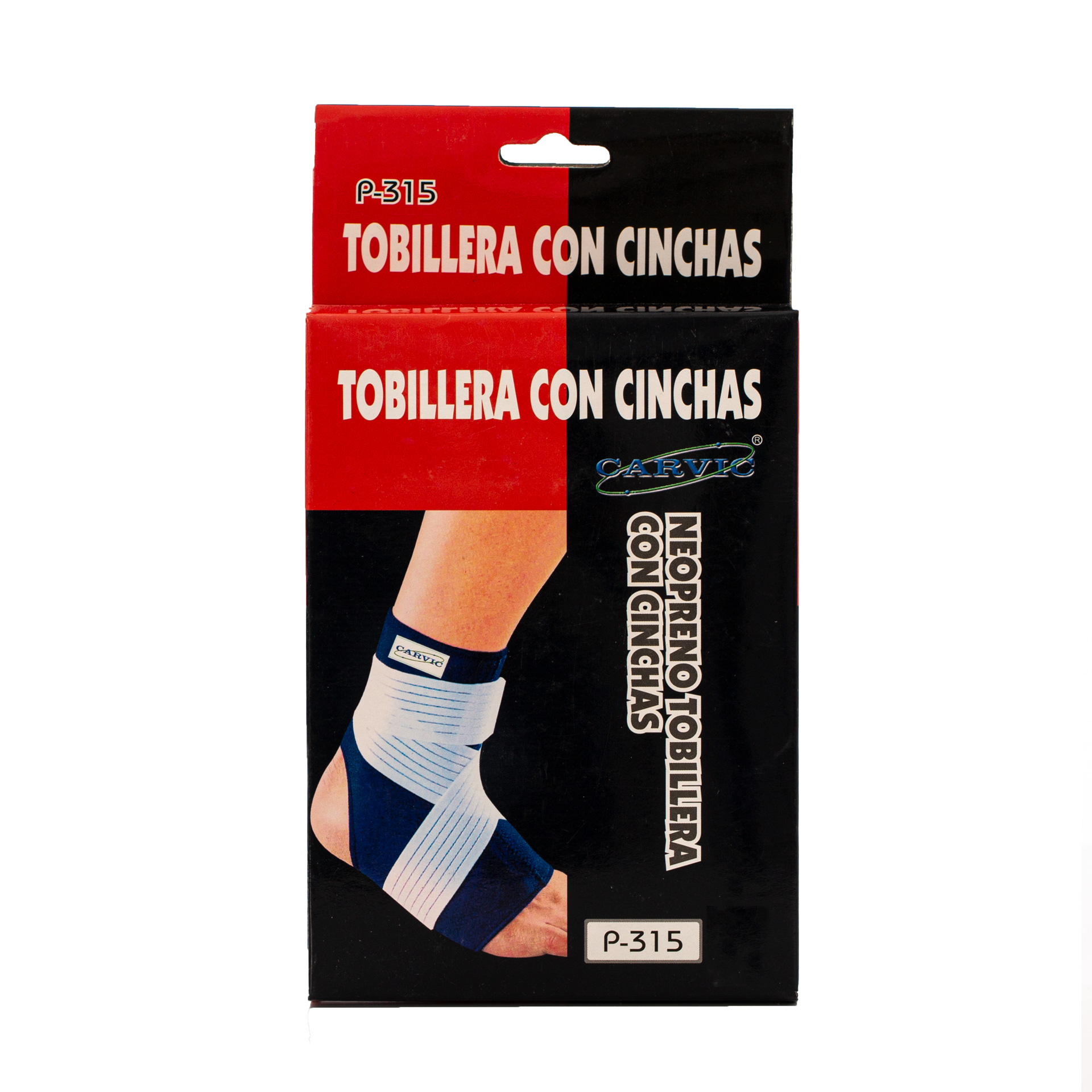 TOBILLERA NEOPRENO CON CINCHAS CV TALLA ÚNICA - Imagen 2