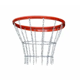 Red de baloncesto de cadena metálica