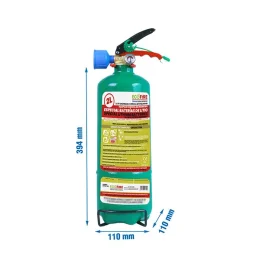 ECOFIRE® - Extintor de incendios Green 2L. + Soporte - Imagen 2