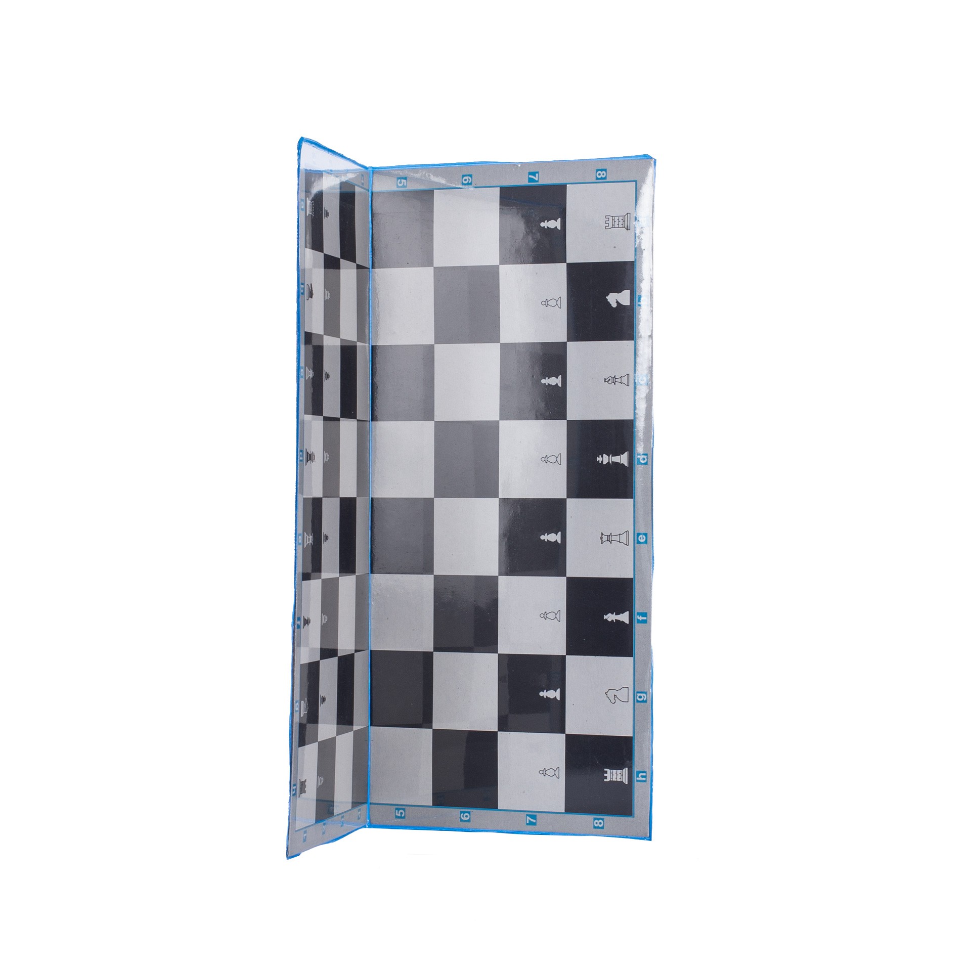 TABLERO AJEDREZ 43 CM PLEGABLE - INCLUYE FICHAS SENCILLAS- - Imagen 2