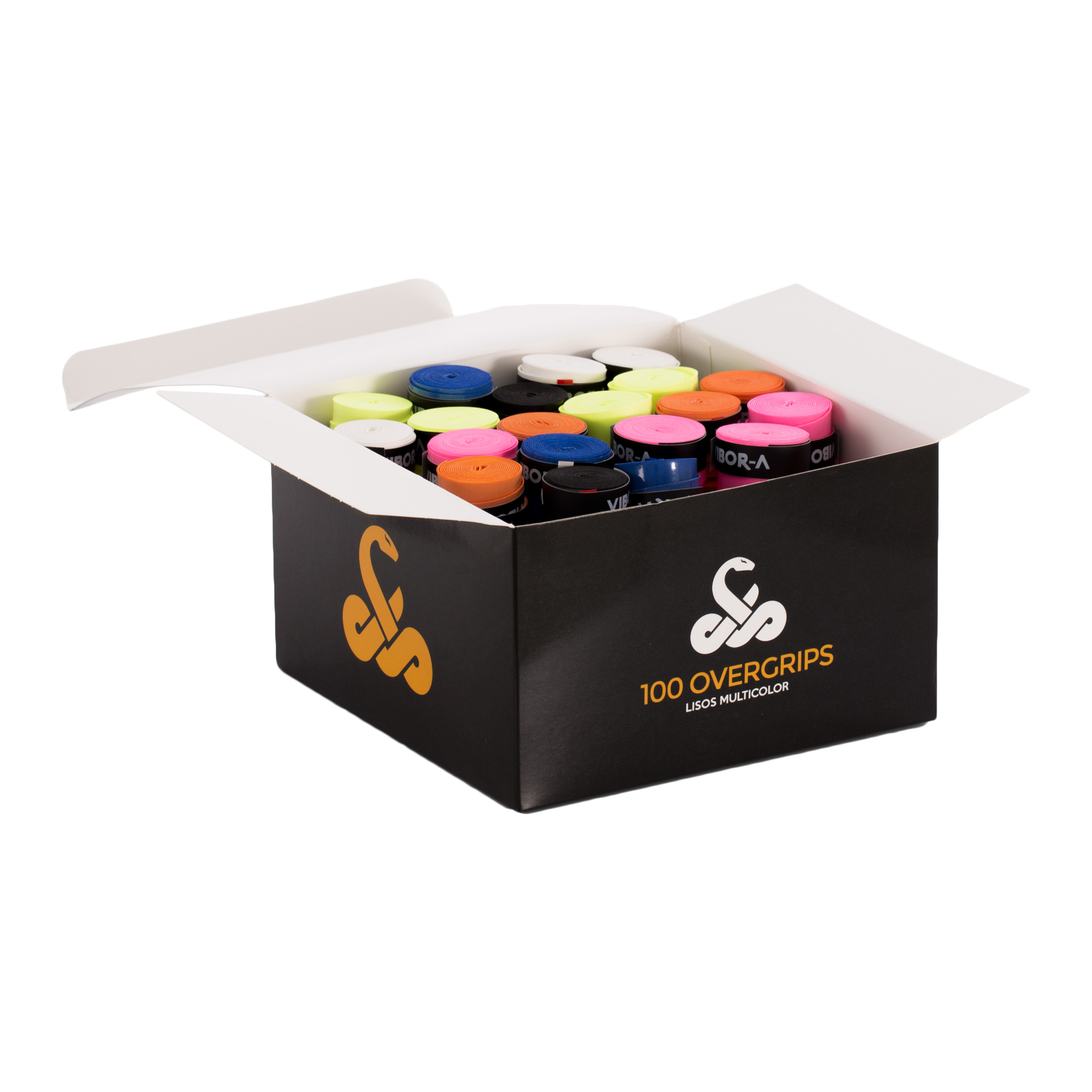 CAJA DE 100 OVERGRIPS VIBOR-A LISO - Imagen 2
