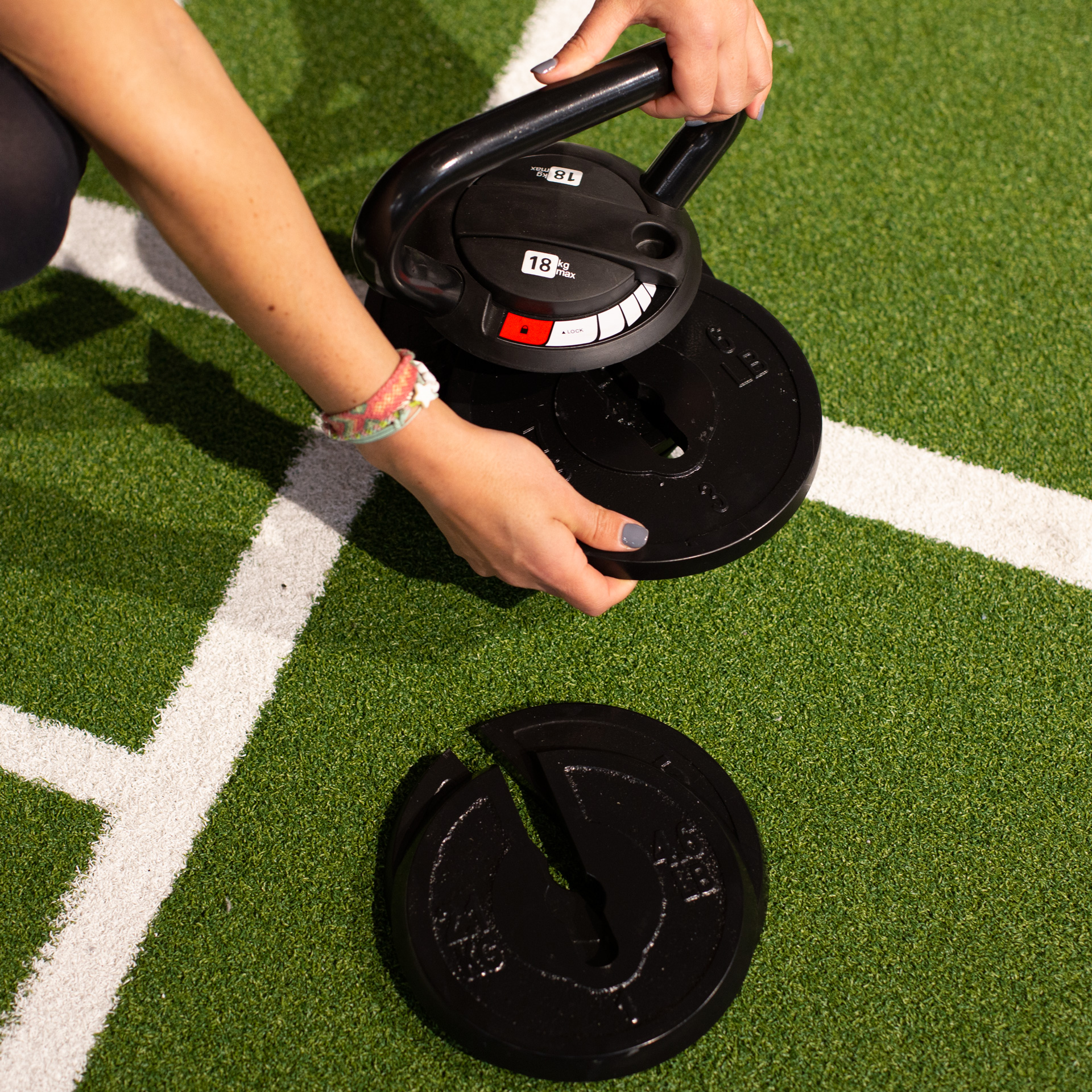KETTLEBELL REGULABLE HASTA 9KG - Imagen 3