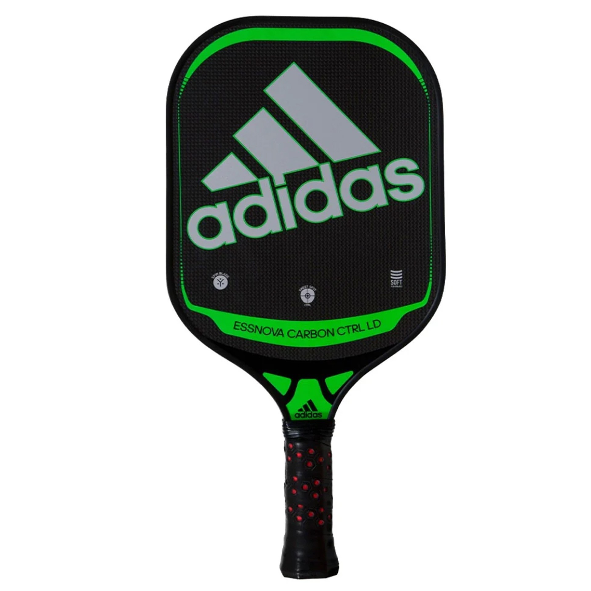 PALA DE PICKLEBALL ADIDAS ESSNOVA CARBON CTRL LD GREEN - Imagen 2