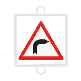PANEL DE SEÑALIZACIÓN TRÁFICO DE PELIGRO Nº 11 CURVA DERECHA - Imagen 2