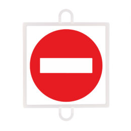 PANEL DE SEÑALIZACIÓN TRÁFICO DE PROHIBICIÓN Nº 1 DIRECCIÓN CONTRARIA - Imagen 2