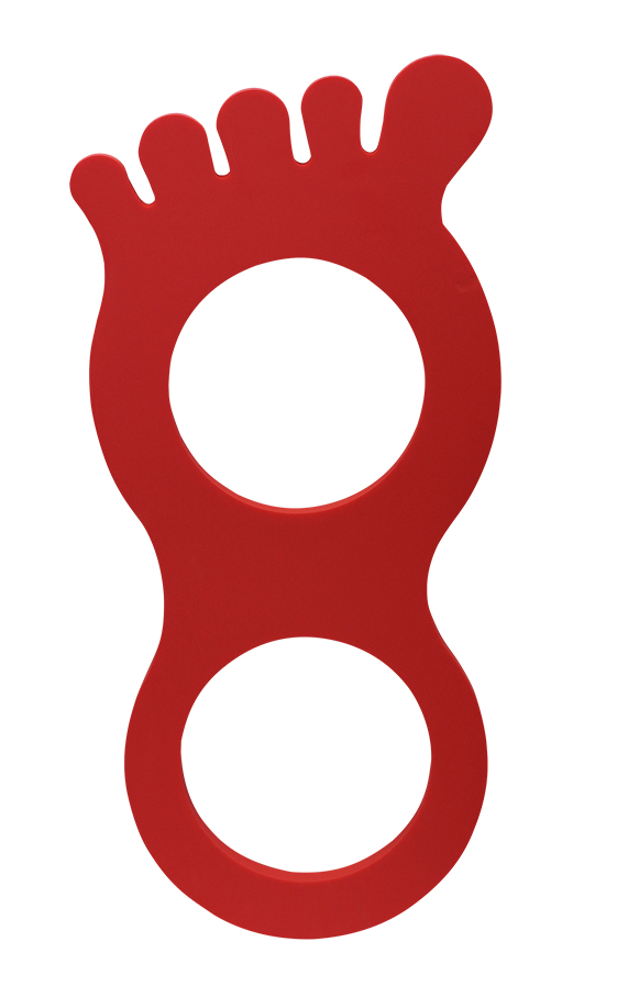 TAPIZ CON FORMA DE PIE 4 CM - Imagen 2