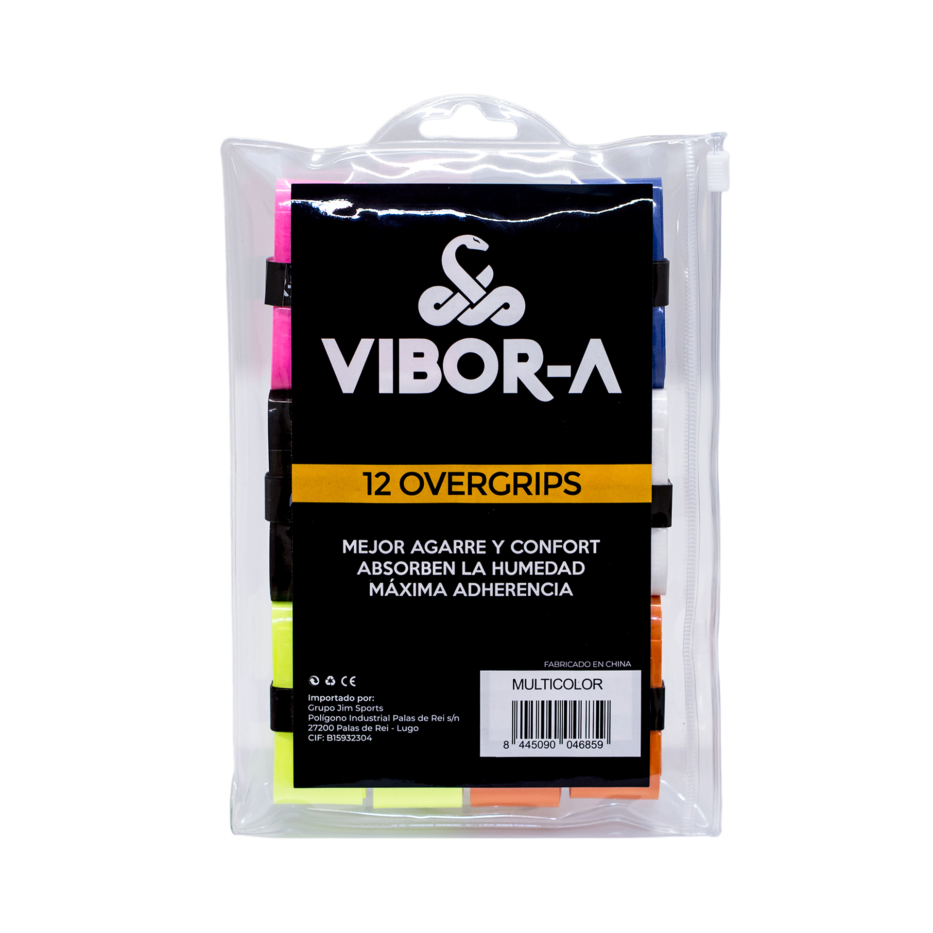BOLSA DE 12 OVERGRIPS VIBOR-A LISOS - Imagen 4