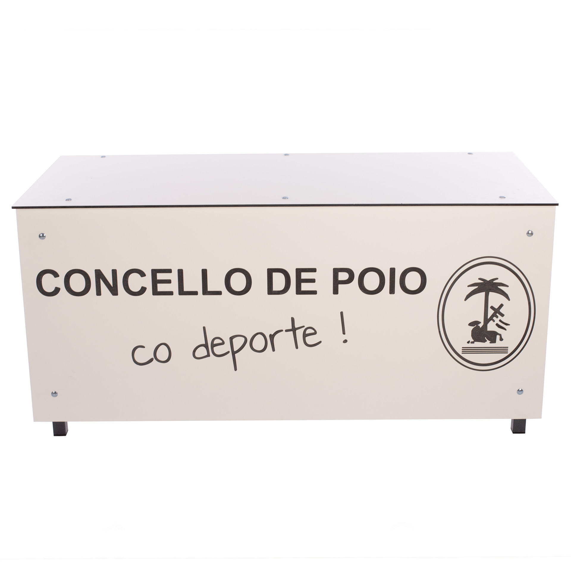 MESA ANOTADORES COMPLETA FENÓLICO 12 MM COLOR PERSONALIZABLE - Imagen 3