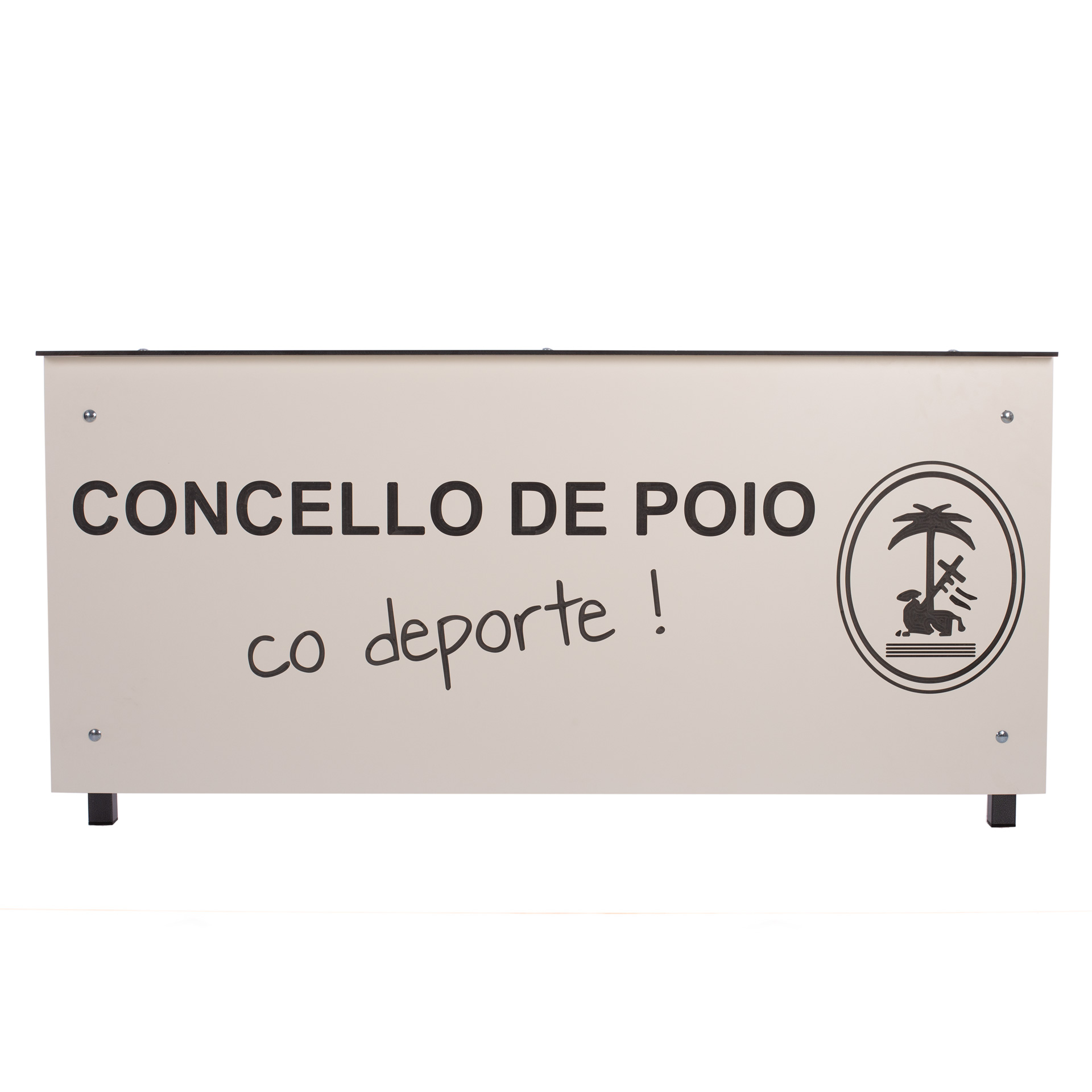 MESA ANOTADORES COMPLETA FENÓLICO 8 MM BLANCO PERSONALIZABLE - Imagen 5