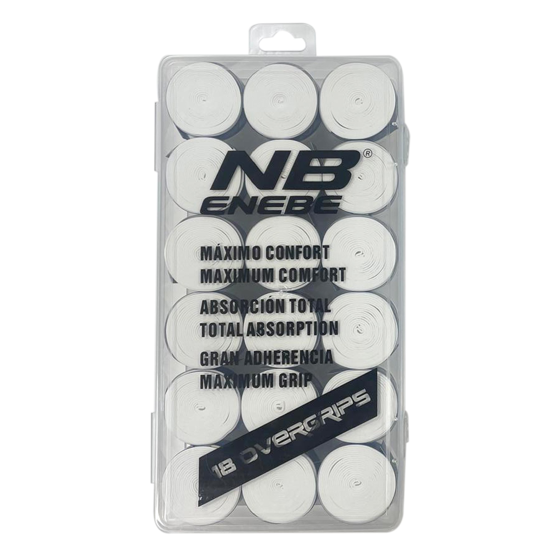 PACK DE 18 OVERGRIPS LISOS ENEBE - Imagen 3