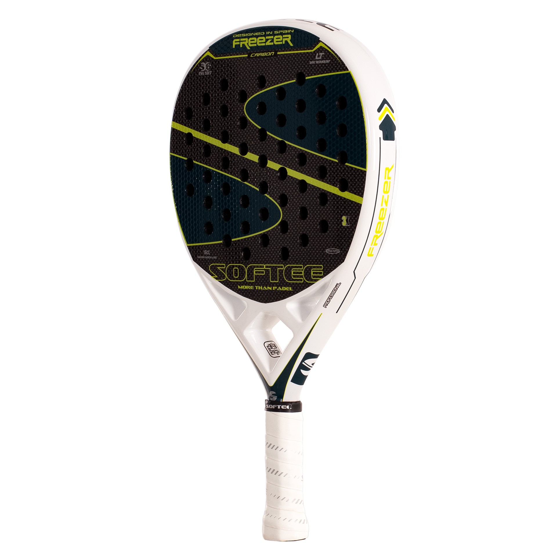 PALA DE PÁDEL SOFTEE FREEZER CARBON 3K PETROL - Imagen 7