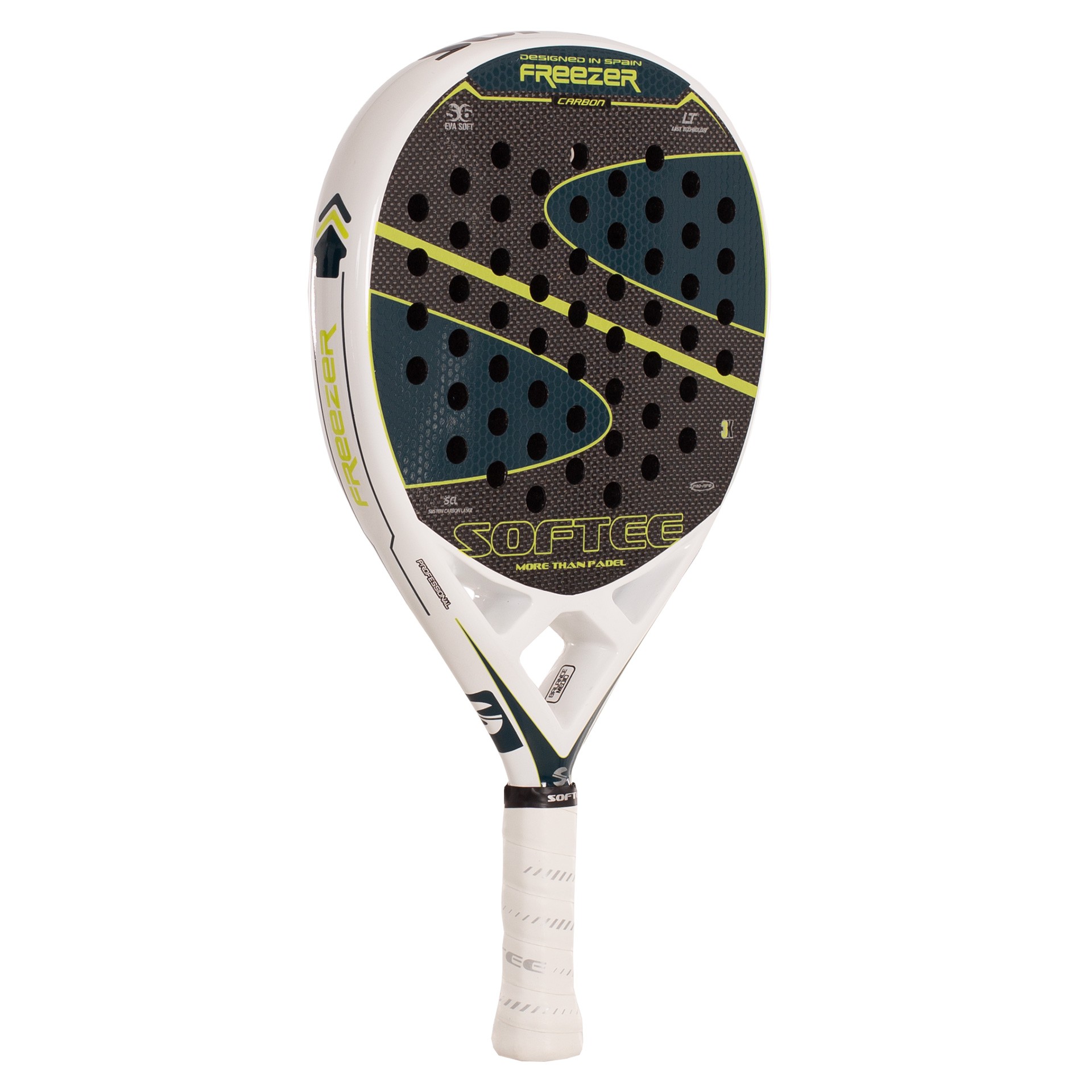 PALA DE PÁDEL SOFTEE FREEZER CARBON 3K PETROL - Imagen 3